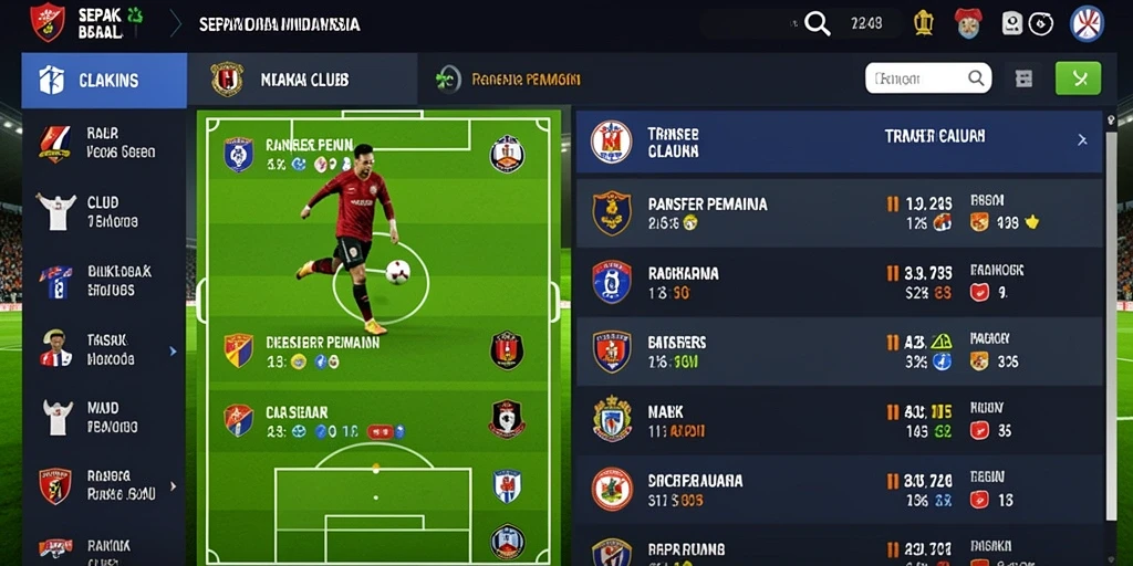 Statistik permainan yang membantu prediksi hasil.