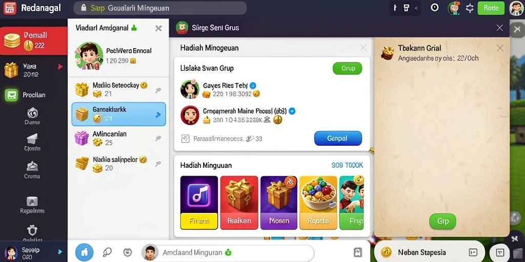 Tantangan harian untuk pengalaman bermain yang lebih seru.