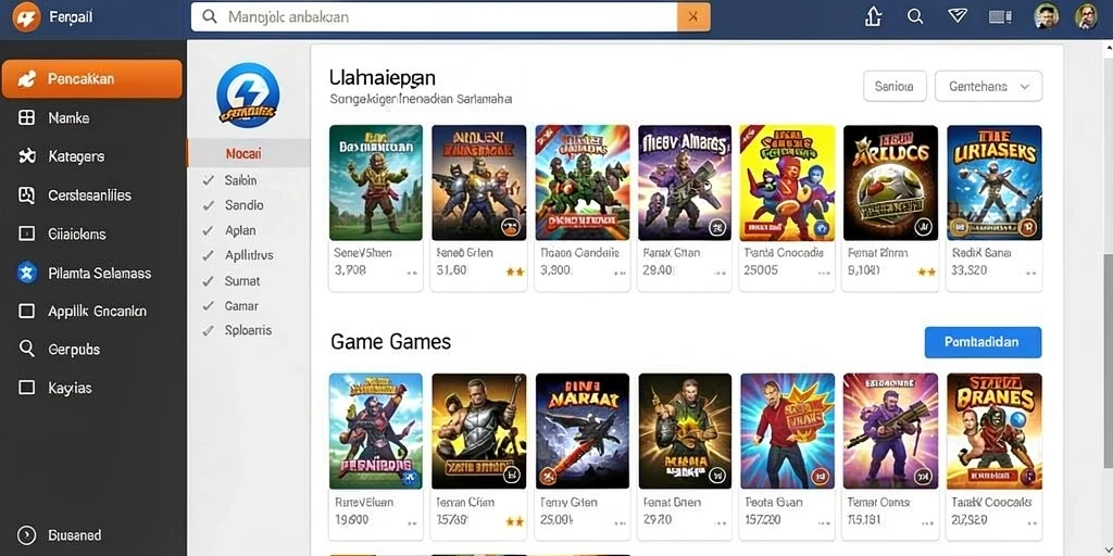Screenshot game edukatif yang menyenangkan tentang sejarah Jakarta.