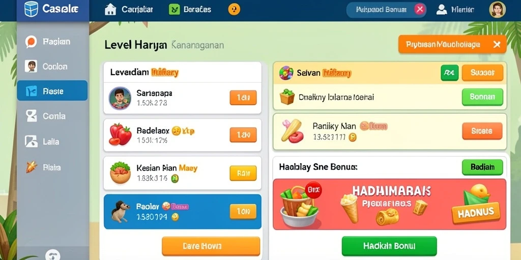 Mode multiplayer yang memungkinkan kompetisi seru.
