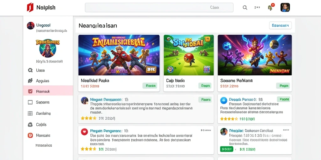 Misi harian yang menantang dan seru.