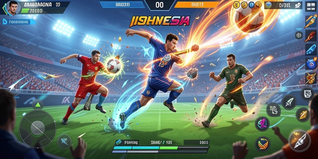 Tangkapan layar fitur interaksi multiplayer yang inovatif.