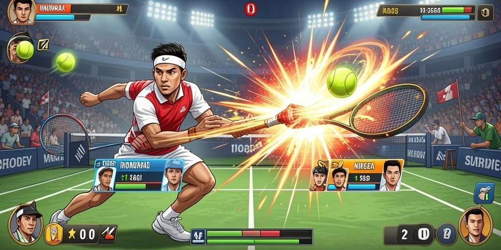 Screenshot menunjukkan fitur bonus yang menguntungkan.